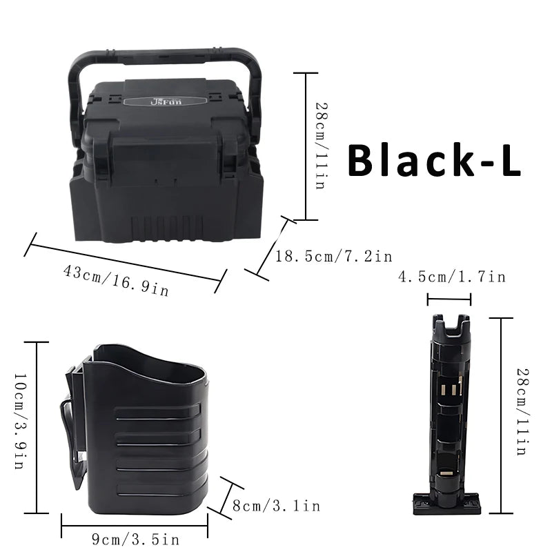 Large Fishing Box Organizer Multi-function Lure Live Fish Bucket Thickening Storage Box Fishing Accessories Tackle Box Pesca