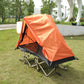 Waterproof and Windproof 1 Person Tent, Camping Tent,Aluminum Pole Backpacking Tent Can Be Cot Bed Tent Not Include the Bed