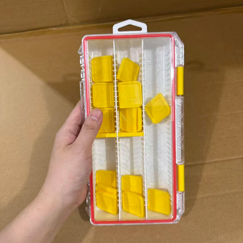 Fishing equipment box, large capacity fishing accessories,tool storage box, fishing hook, bait, fake bait box, carp fishing gear