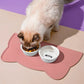 Pet Feeding Mat for Dogs Cats Non-Slip Silicone Cat Food Mat Waterproof Washable Spill-Proof Pet Placement Mat Pet Supplies