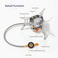 3000W Camping Gas Stove Picnic Burner Hiking Fishing Gas Burner Backpacking Small Furnace Outdoor Camp Travel Kitchen Cookware