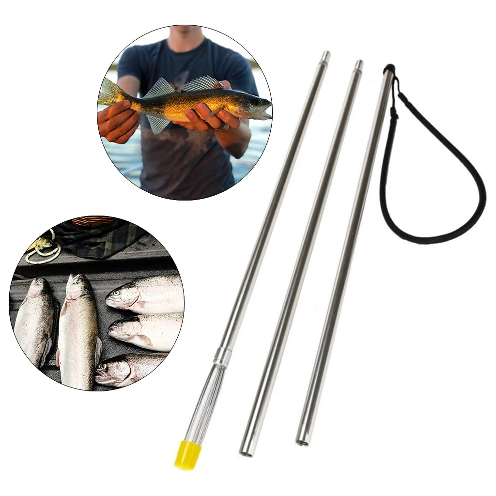 Fishing Spears Gaffs Barbed Telescopic Rod Fork Harpoon Hunting Fish Tool Aluminum Alloy Fishing Gigguff Hook Fishing Gear