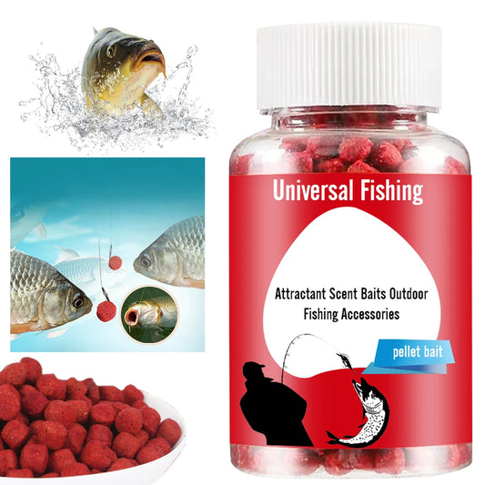 Fish Attractant Fishing Groundbait Universal Concentrated Fish Bait Fishing Food Bait Aquatic Feed for Freshwater Fishing