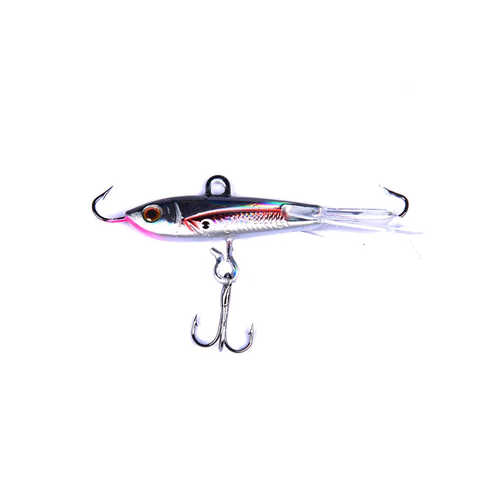 6cm 10.5g New Winter Fishing Lure Balancers Ice Fishing Jig Wobblers for Trout Bass Pike Perch Carp Ice Fishing Balancer