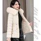 Winter 2025 New Down Jacket Women Parkas Fashion High-Quality Warm Cotton Padded Coat Ladies Short Overcoat Hooded Overwear Tops