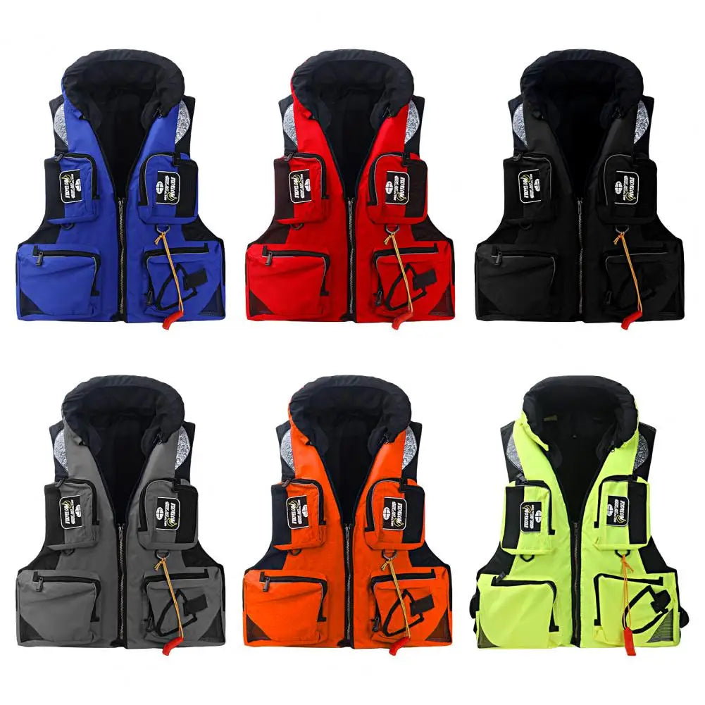 Swimming Vest Exquisite Waterproof Detachable for Water Surfing Life Vest Fishing Life Vestwith To Store Fishing Tackles
