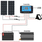 2000W solar panel, 18V flexible solar panel, efficient portable power supply, emergency charging, boat energy vehicle, household