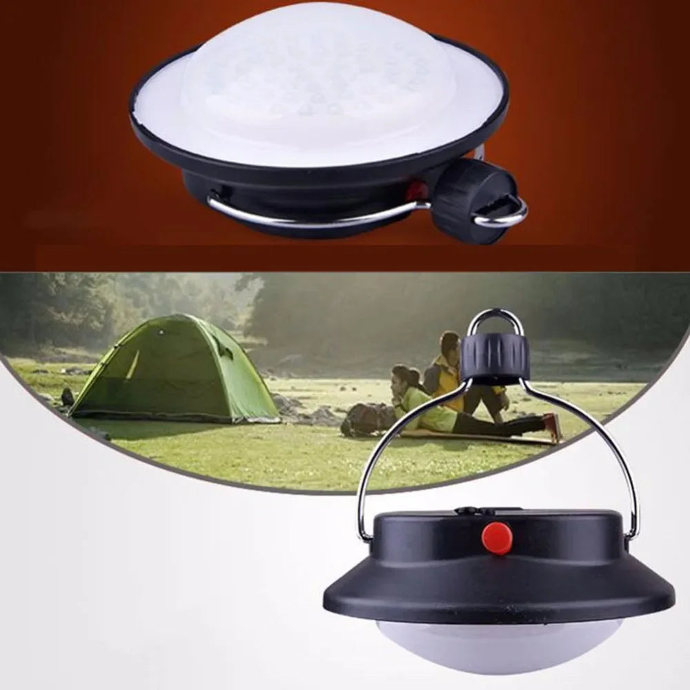 Solar Camping Light 60LED Camping Light Outdoor Tent Night USB Charging SOS Emergency Light
