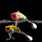 Fishing Lure Set 5pcs Wobble Rotating Metal VIB Vibration Bait Spinner Spoon Jig Sea Lures Artificial Hard Baits Sequins Tackle