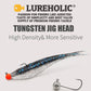Tungsten Jig Head 0.6g 0.8g 1g 1.5g 2g 2.5g 3g 5g Ajing Finesse Micro Hook With Mustad Lure Fishing Worm Hook for Soft Lure