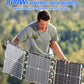 Solar Panel Kit Complete Camping Foldable 800W Solar Power Station MPPT Portable Generator Charger 18V for Car Boat Caravan Camp