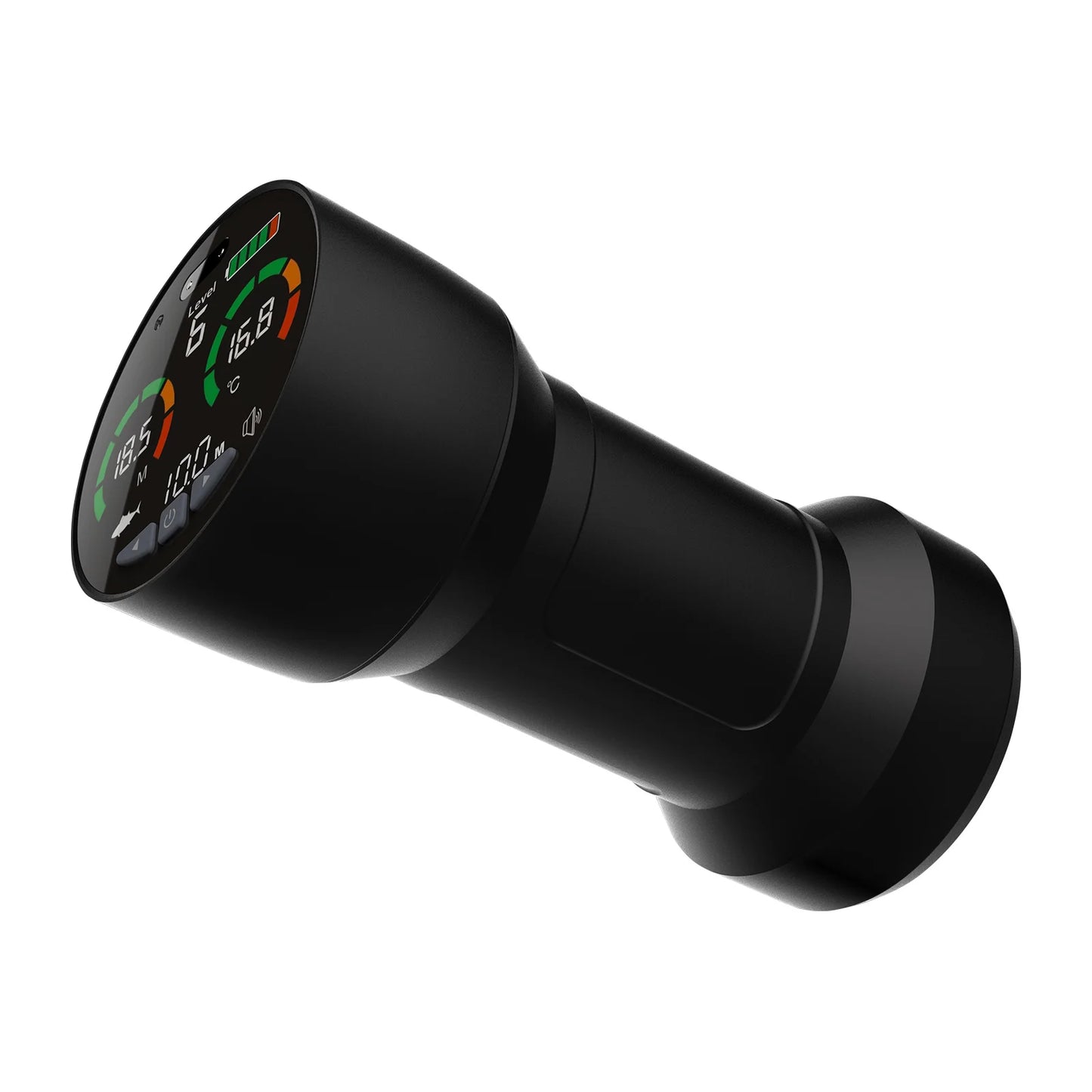 LUCKY FF202 Ice Fishing Finder Ice surface detection 328ft/100m Depth fishing tool Russia Manua and menu