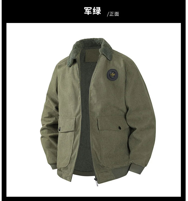 Winter Coat for Men Warm Lightweight Jackets Man Casual Fleeced Luxury Padding Clothing Fashion 2025 Deals Novelty In  Y2k style