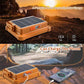 Solar Portable Camping Light with Stand, Battery Rechargeable Lamp, LED Cordless Flood Lights for Work, Emergency Power Failure