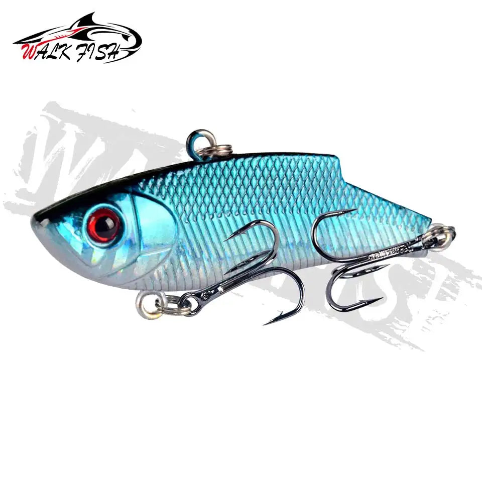 WALK FISH 5.5cm 10g Tough Fishing Lure VIB Rattlin Hook Fishing Sinking Vibration Rattlin Hooktion Bait Pencils Fishing Gear