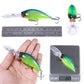 ，Fishing Gear Bait Fake Bait Rock Mini Fish Bait Hard Bait Fishing Gear Surface Typelure