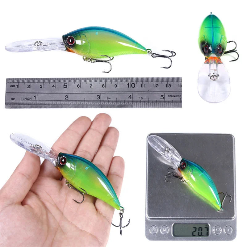 ，Fishing Gear Bait Fake Bait Rock Mini Fish Bait Hard Bait Fishing Gear Surface Typelure