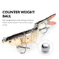 Fishing Lures Multi Jointed Swimbait Crank Bait Slow Sinking Bionic Artificial Bait Freshwater Saltwater Trout Bass Fishing Acce