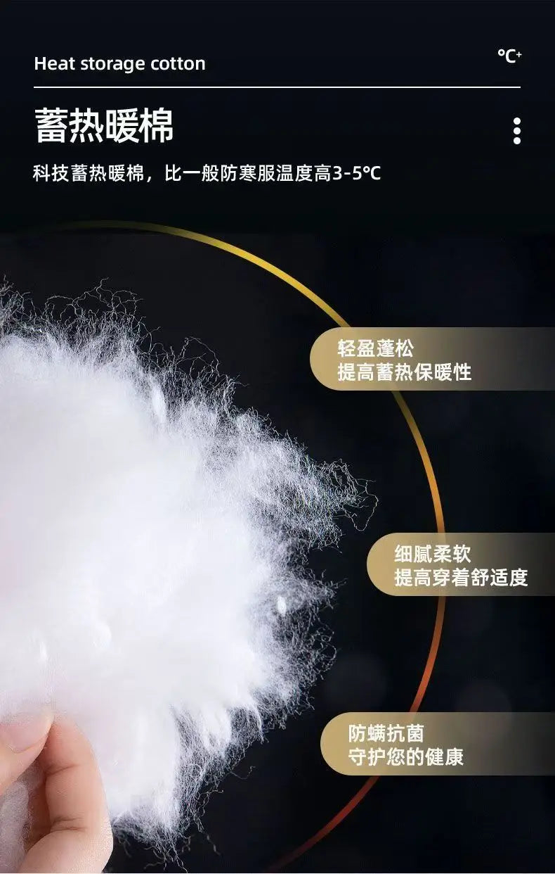 Winter Electric Motorcycle Winter clothes Windbreak Warm Thickened Plush Riding Cold-proof Clothing Outdoor Skiing Fishing Suits