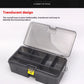 1Pcs Fishing Tackle Box Large Capacity Fishing Accessories Tool Storage Box Fish Hook Lure Fake Bait Box Fishing Supplies