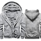 Winter Warm Sherpa Lined Coat for Men Heavyweight Plush Fleece Jackets Outwear Long Sleeve Zip Up Hoodie Sweatshirt Tops Outfits