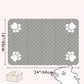 Pet Feeding Dropshipping Pet Placemat for Food and Water Bowl, with Waterproof Rubber Backing, Quick Dry Water Mat for Dog Cat