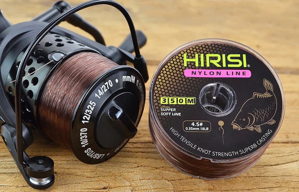 Hirisi 350m Super Strong Fishing Line Japan Monofilament Nylon Carp Fishing Line Fishing Accessories Nylon Line