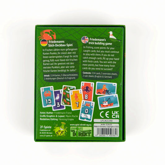 Fishing（English and German）Board game 3-5 players 40-60min Family/Party Funny Table Game Friends Entertainment Cards Game