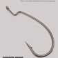 LUREHOLIC PTFE Super Slide Offset Hook Worm Hook Texas Rig Drop Shot Stainless Steel Worm Fishhook Fishing Accessories