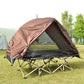 Waterproof and Windproof 1 Person Tent, Camping Tent,Aluminum Pole Backpacking Tent Can Be Cot Bed Tent Not Include the Bed