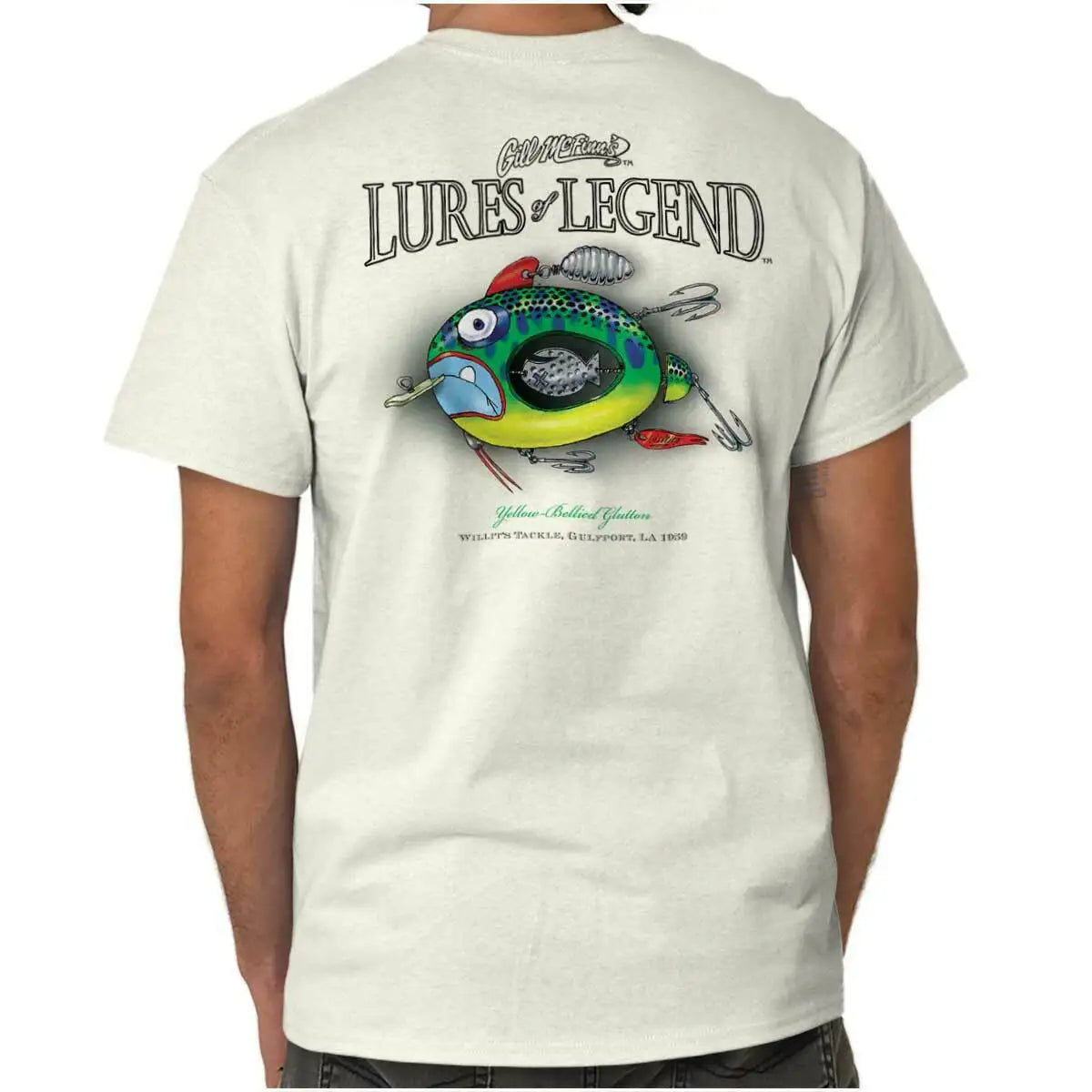 Fashion Fishing All Kinds Fish & All Kinds Lure Printed Angler Gift T-Shirt. Summer Cotton Short Sleeve O-Neck Men's T Shirt New