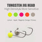 Tungsten Jig Head 0.6g 0.8g 1g 1.5g 2g 2.5g 3g 5g Ajing Finesse Micro Hook With Mustad Lure Fishing Worm Hook for Soft Lure