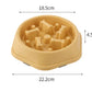 Pet Cat Dog Slow Food Bowl Fat Help Healthy Round Anti-choking Thickened And Non-slip Multiple Colors Shapes