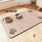Pet Feeding Dropshipping Pet Placemat for Food and Water Bowl, with Waterproof Rubber Backing, Quick Dry Water Mat for Dog Cat