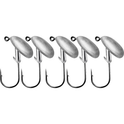 Tumbler Jig Head Hook 3.5g 5g 7g 10g 14g Fishing Hook Jigging Lure Hard Bait Soft Worm Fishhook Jig Hook For Fishing