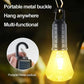 Solar Powered Camping Light Portable Led Outdoor Yard Tent Hanging Light Solar Lantern For Emergency Waterproof Rechargeable