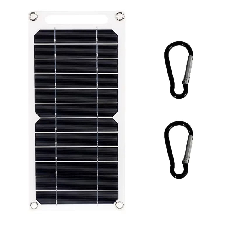 USB 5V Solar Panel  System with Camping Charging for Power Banks and Mobile Phones for Phone Car Mp3 PAD Charger Outdoor Batter