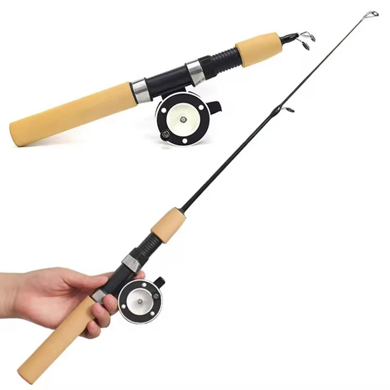 Weihe 60cm 80cm 100cm Fishing Tackle Carbon Mini Winter Ice Fishing Shrimp Rod
