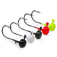 5pcs Fishing Hooks 2.8g 3.5g 4.6g 7g Ned Mushroom Head Jig Sharp Barbed Hook For Soft Worm Lures Jigging Fishing Tools
