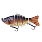 10cm 15g 7-segement Swimbait Pike Wobblers Crankbait Fishing Lure Multi Jointed Hard Bait Musky Sinking Isca Artificia