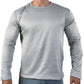 Men's Winter Thermal Long-sleeved T-shirt Wear Extreme Cold Weather Base Layer Top Fleece Lined Winter O-Neck Bottoming Shirts