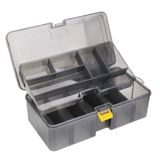1Pcs Fishing Tackle Box Large Capacity Fishing Accessories Tool Storage Box Fish Hook Lure Fake Bait Box Fishing Supplies