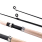 FISH KING Ice Fishing Rod Winter Short Fiber Telescopic Pole Portable Fish Trackle Accessories for Freshwater Saltwater