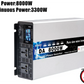 Solar Inverter 8000W 10000W 12000W Power Pure Sine Wave Inverters Inversor 24v 110v Onda Pura 12v 48v 220v Car Voltage Converter
