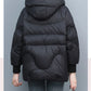 Winter Clothes Women Basic Jackets Warm Thick Down Cotton Jacket Female Short Hooded Fashion Padded-Cotton Jacket Parkas Mujer 2