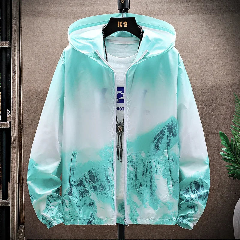 Long Sleeve Fishing Swim Shirt Women Sun Protection Clothing Outdoor Lightweight Hoodie Jacket Coat Men Quick Dry Hiking T-Shirt