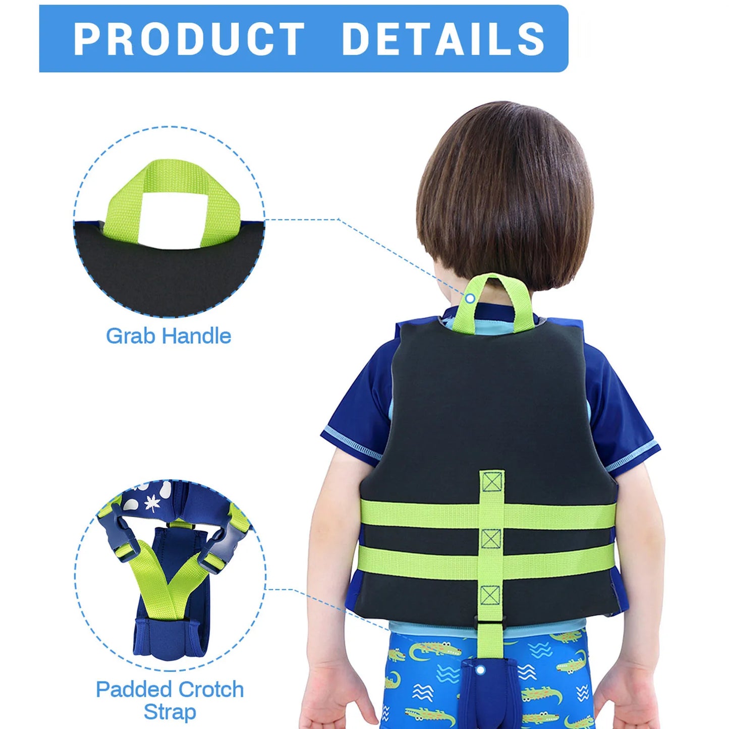 Child Life Vest for Swimming Aids outdoor Water Sports Safety Life Vest Water Sports Fishing Swimming Jacket for Kids
