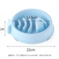 Pet Cat Dog Slow Food Bowl Fat Help Healthy Round Anti-choking Thickened And Non-slip Multiple Colors Shapes