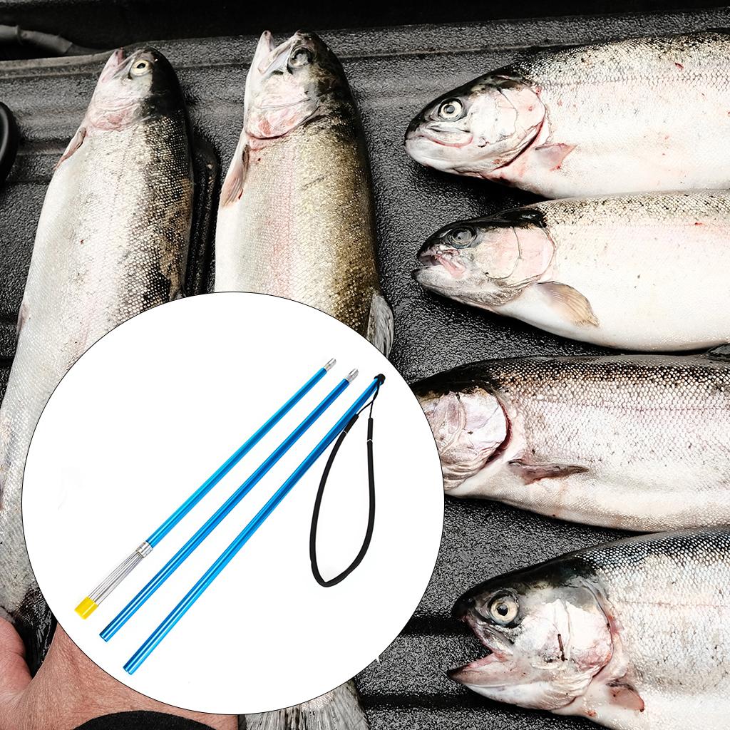 Fishing Spears Gaffs Barbed Telescopic Rod Fork Harpoon Hunting Fish Tool Aluminum Alloy Fishing Gigguff Hook Fishing Gear