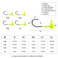 5pcs Fishing Hooks 2.8g 3.5g 4.6g 7g Ned Mushroom Head Jig Sharp Barbed Hook For Soft Worm Lures Jigging Fishing Tools